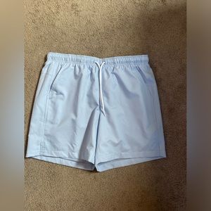 Blue athletic shorts - size L